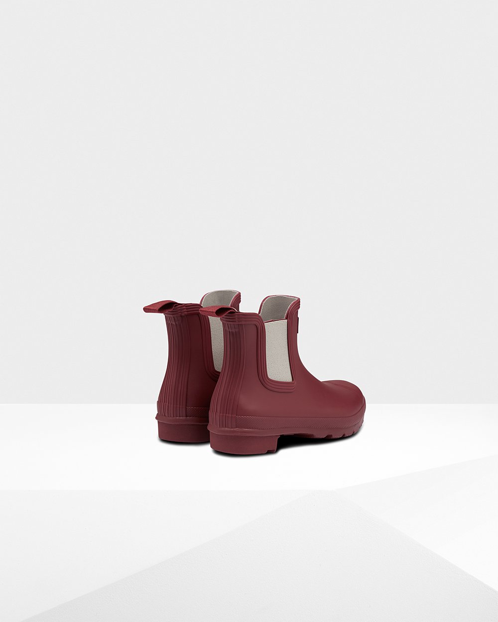 Chelsea Boots Dam - Hunter Original - Grå Röda/Turkos Ljus Grå - 432870-OXK